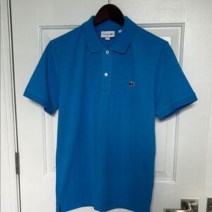 Lacoste Men's Vibrant Blue Polo Shirt